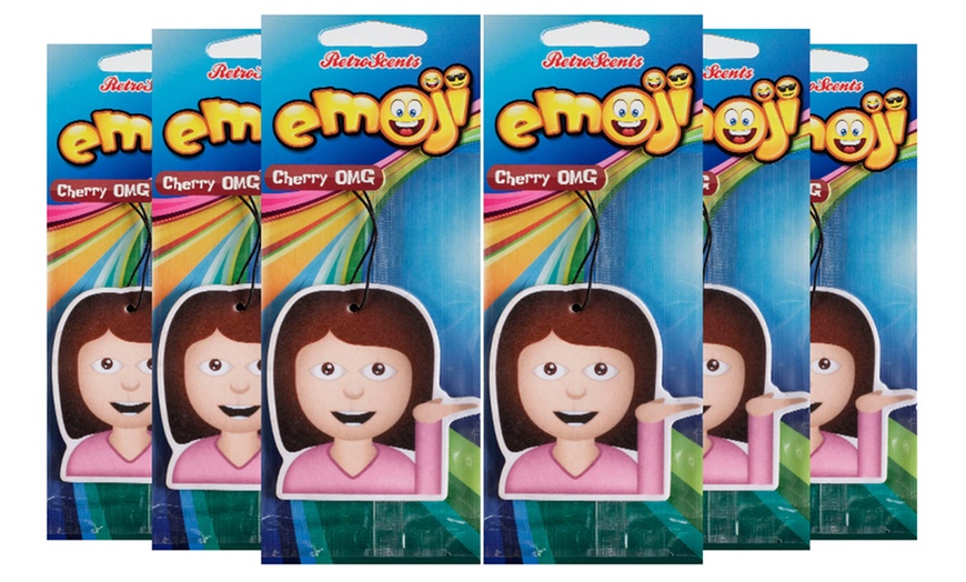 Image 6: Emoji 2D Car Air Fresheners