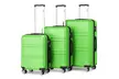 KONO One or Three Hard Shell Suitcases with Swivel wheels and TSA Lock - Image 2