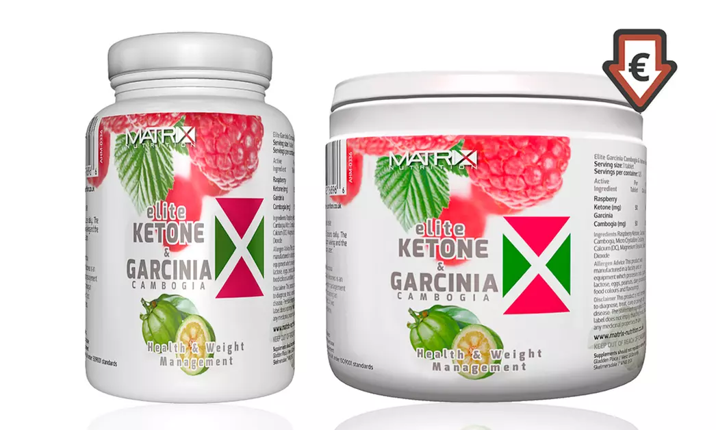 180 oder 240 Stück Matrix Elite Himbeerketone zur Fettverbrennung - Primary Image