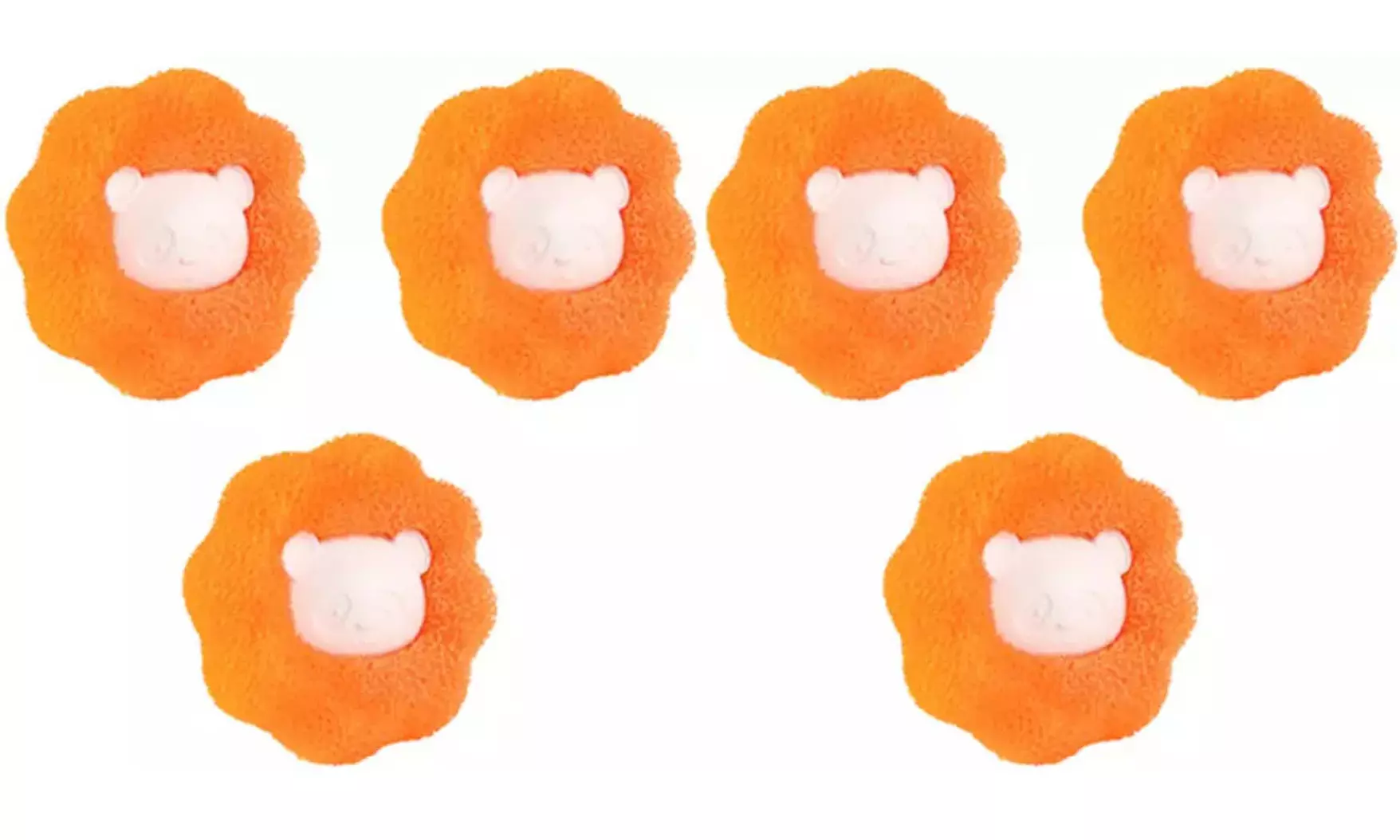 3x oder 6x wiederverwendbarer Tierhaar-Wäscheball