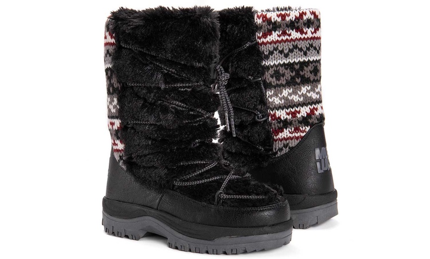 muk luks women's massak snowboots