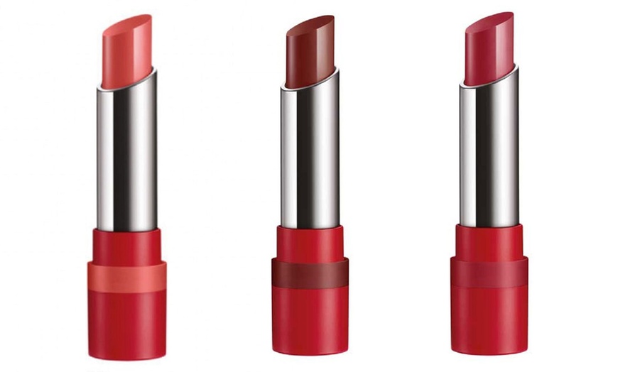 Image 5: Rimmel London Lipsticks Set of 3