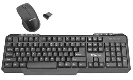 Tastiera multimediale e mouse ottico Xtreme