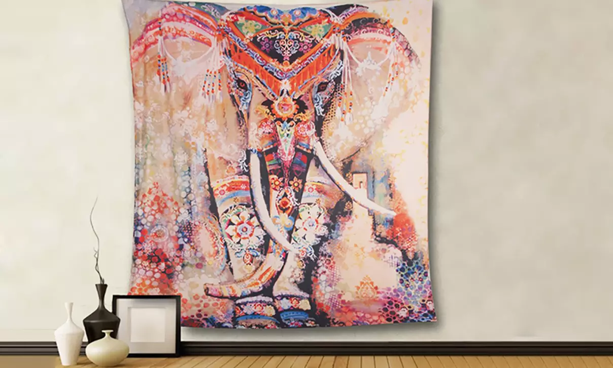 Tissu décoratif, motif bohème - Primary Image