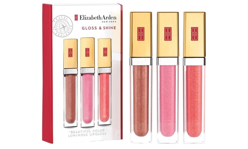 Image 1: Elizabeth Arden Lip Gloss Three-Pack