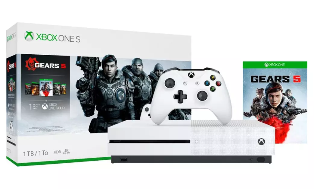 Xbox One S 1TB Gears of War 5 Bundle - Primary Image