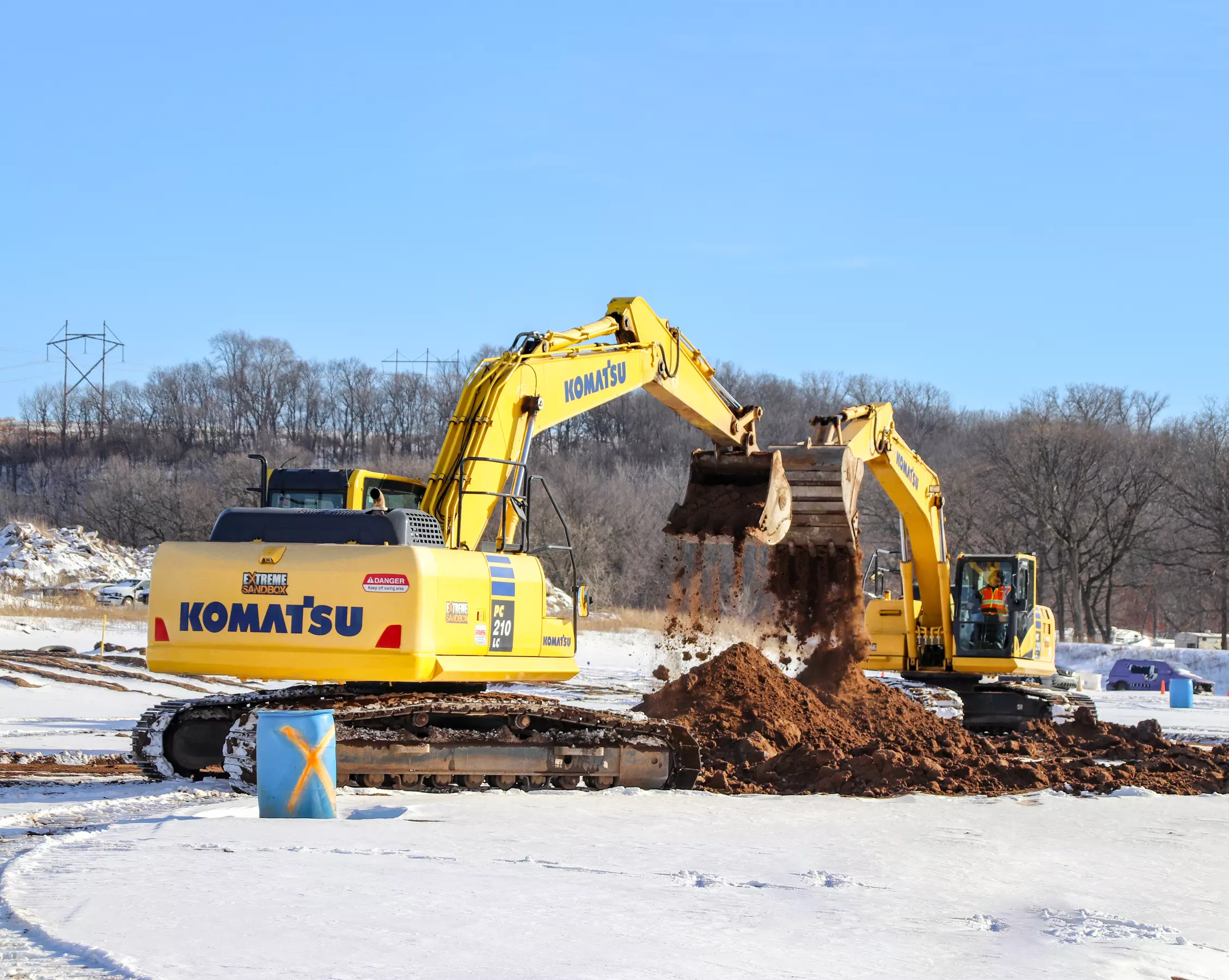 90-Minute Excavator, Bulldozer, or Wheel Loader Operating Experience at Extreme Sandbox (Up to 34% Off) - Primary Image
