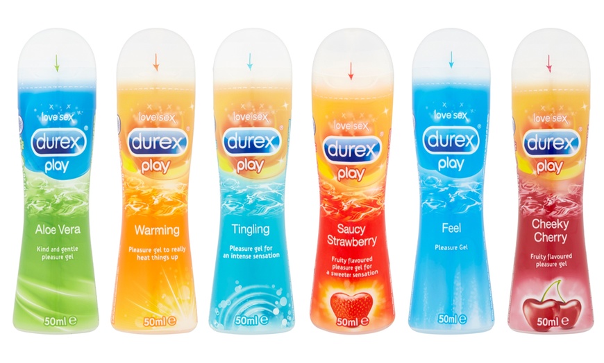 Image 1: Durex Play Gel Lubricants