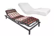 Lit électrique ''Technoflex'', matelas à mémoire de forme''Visco Dream'' en option de Sampur - Second Medium