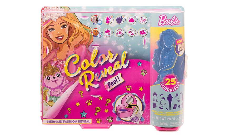 Image 7: Barbie Colour Reveal Peel Toy with 25 Accessories