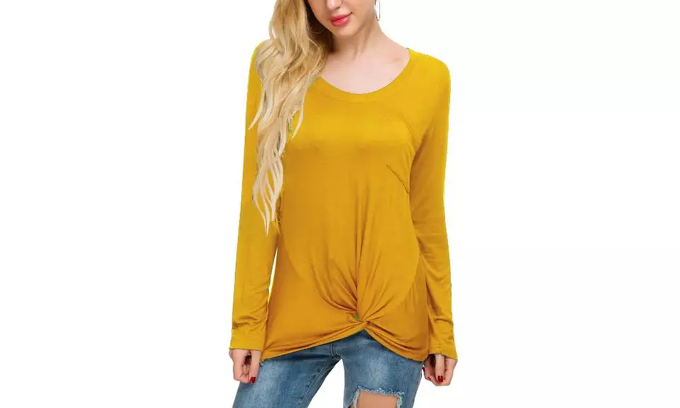 Leo Rosi Women's Jenny Twist Front Top - Second Medium