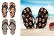 Flipflop Sandalen und Slippers mit Foto oder Text in Farbe und Design nach Wahl von Justyling (83% sparen) - Second Medium