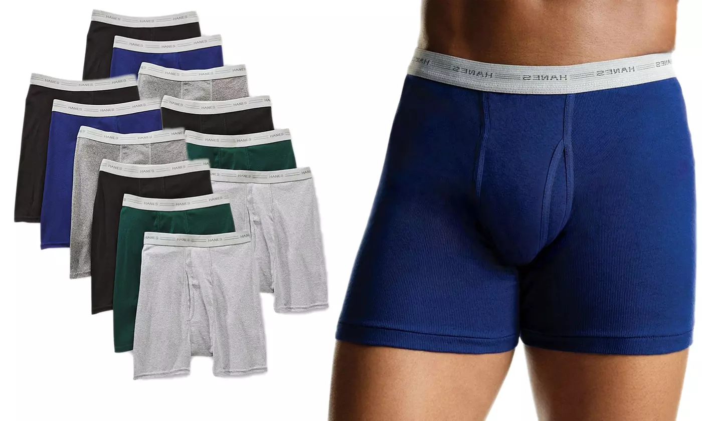 Hanes Originals Calzoncillos Tipo Bóxer Para Hombre, De Algodón Elástico Hanes Originals Boxer Brief