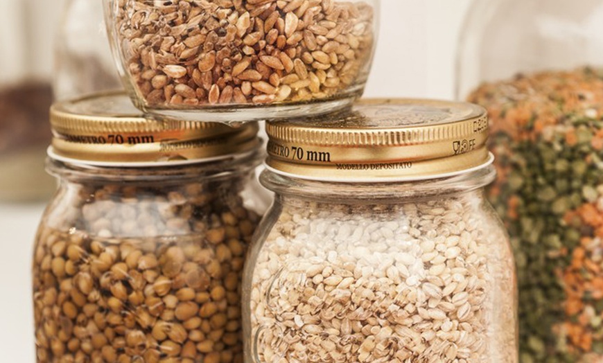 Image 3: Bormioli Rocco Preserving Jars