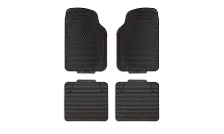 Set di 4 tappetini da auto Xone Albatros adattabili alla maggior parte delle automobili