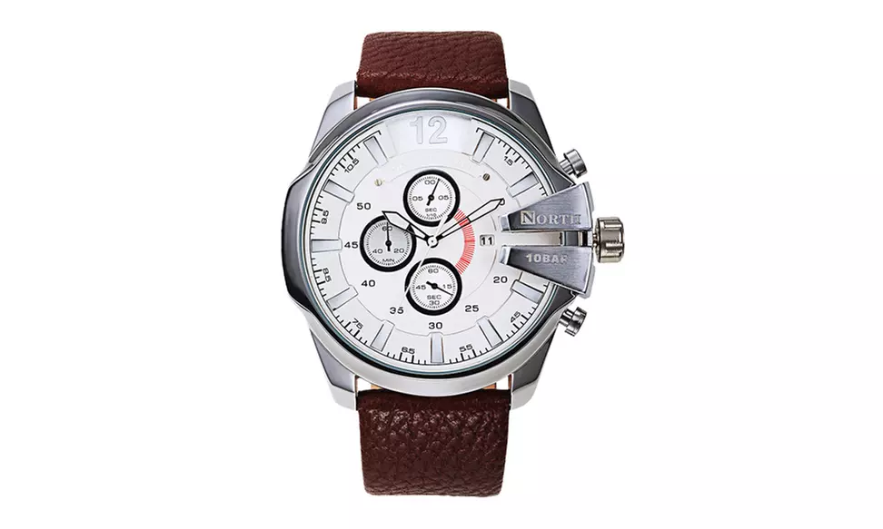 Herren-Uhrenarmband aus Leder in der Farbe nach Wahl - Second Medium