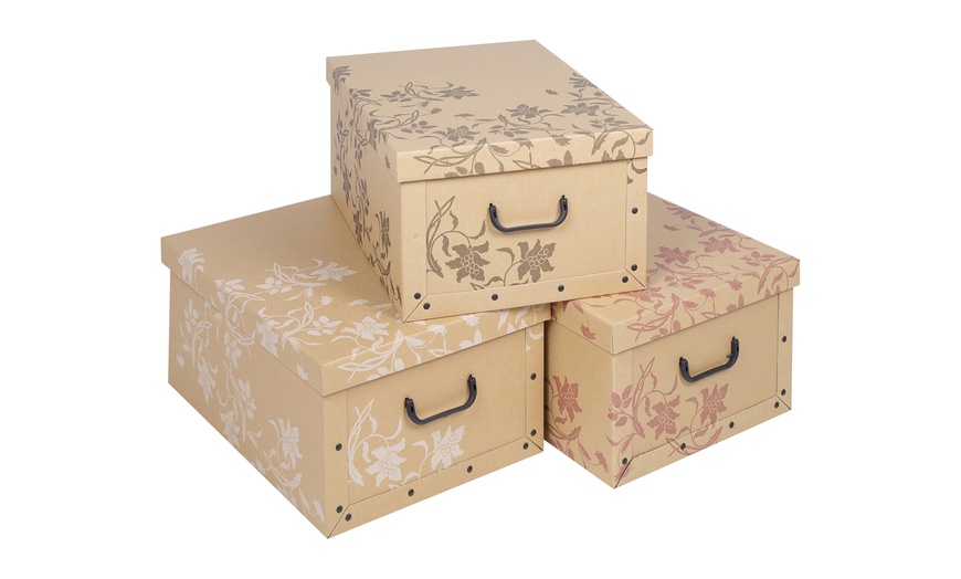 Image 13: Three Storage Boxes