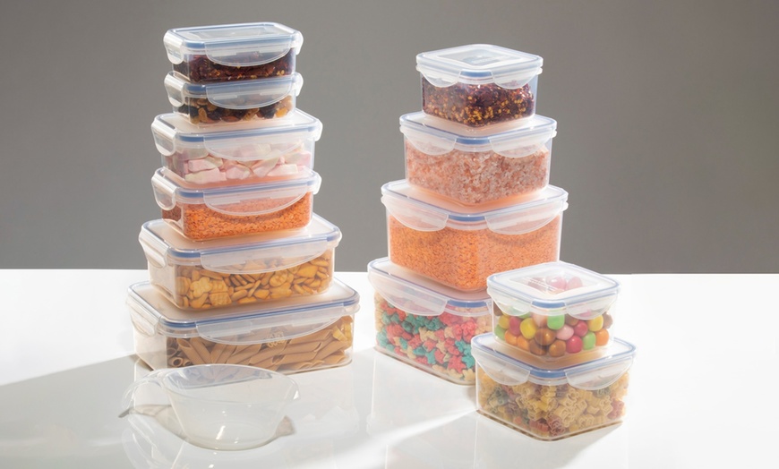 Image 1: 12-Piece BPA-Free Food Storage Containers