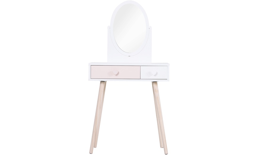 Image 18: Kids Pretend Play Vanity Table