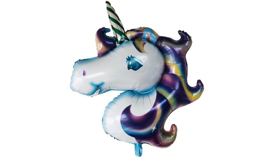 Image 8: Unicorn Balloon Party Set