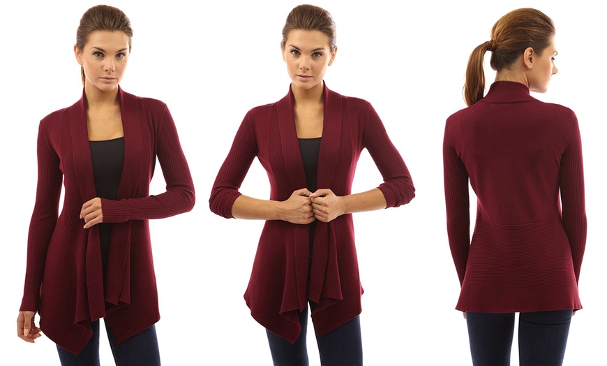 Image 4: Women's Handkerchief-Hem Cardigan