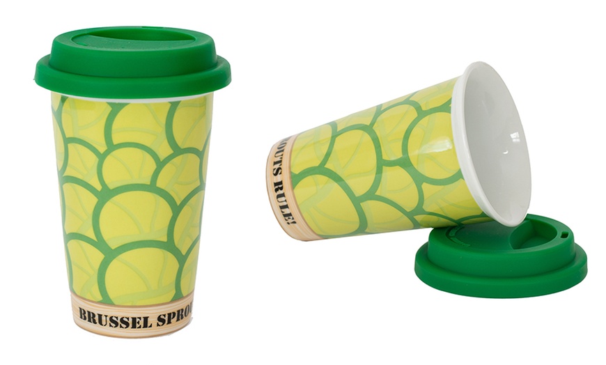 Image 1: Ceramic Travel Mug 