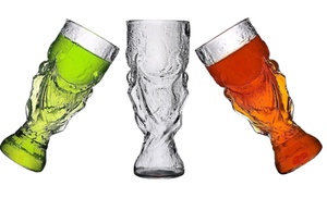 Up to Four Qatar World Cup Beer Glasses