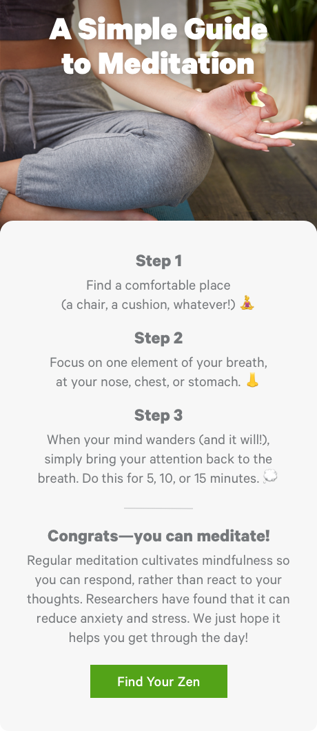 A Simple Guide to Meditation