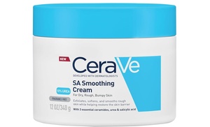  CeraVe SA Smoothing Cream Moisturiser, Gentle Exfoliation & Hydration