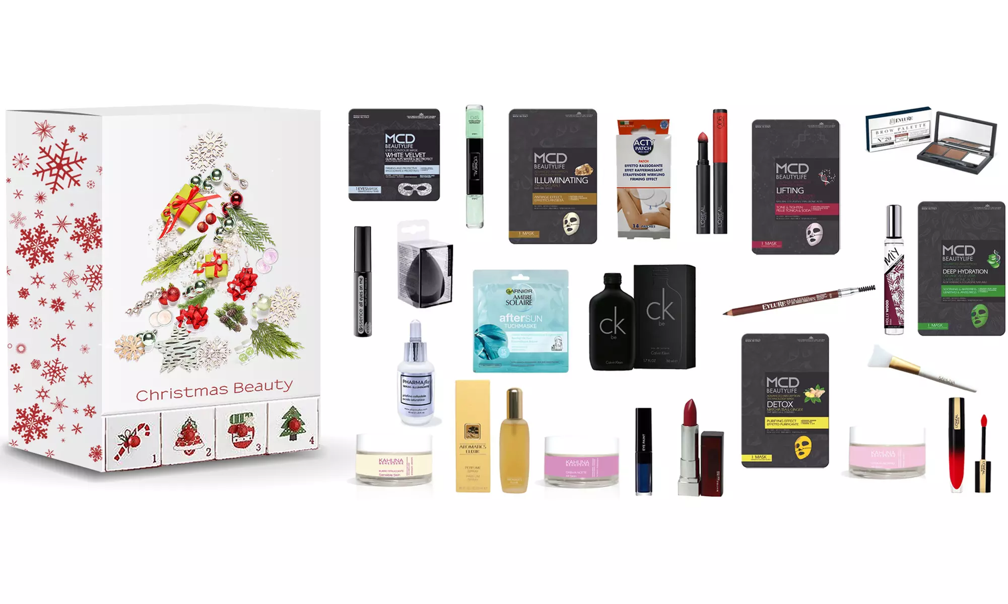 Calendario dell'Avvento Profumi & Beauty 2025: 24 Prodotti di Lusso con Fragranze di Grandi Brand (CK, Azzaro, Clinique)