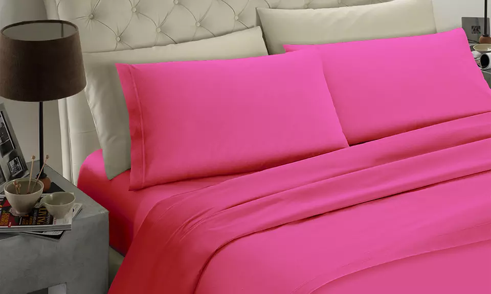 Completo lenzuola in 100% microfibra Made in Italy