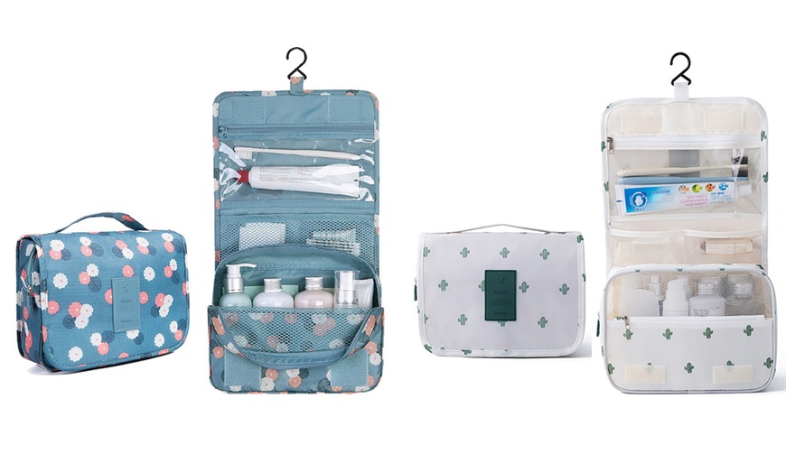 Image 13: One or Two Travel Cosmetic Bags