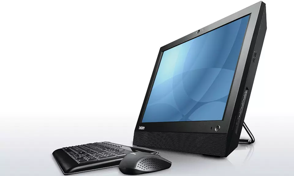 Lenovo ThinkCentre 19" All-in-One Desktop PC with 3GHz Intel Pentium Processor, 4GB RAM, and 2TB HDD (Refurbished) - Primary Image