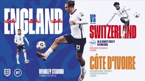 England v Switzerland & Côte d'Ivoire (Ivory Coast)