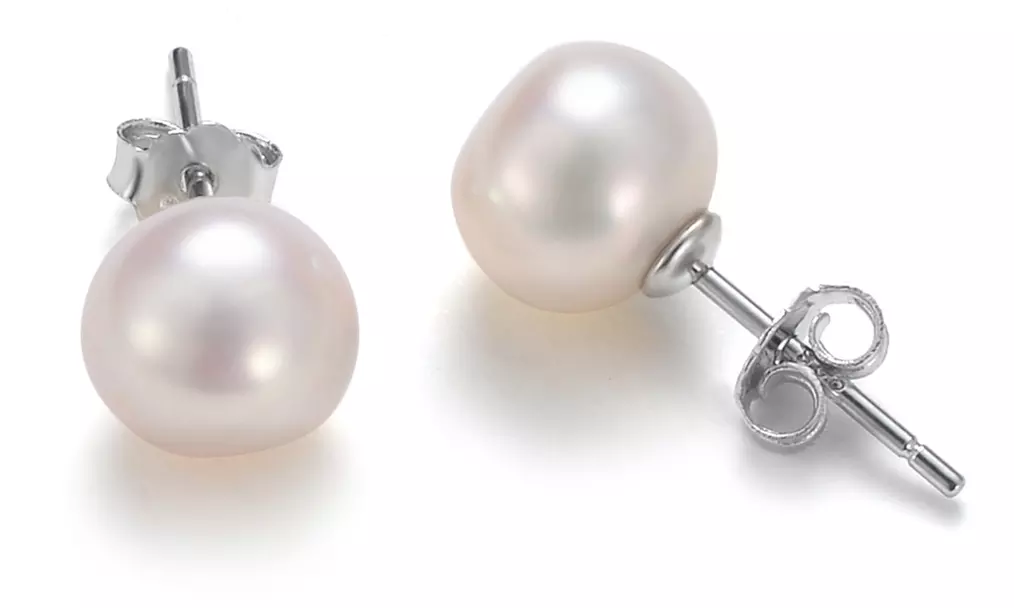 1, 2 ou 3 paires de boucles d'oreilles argent et perles - Second Medium