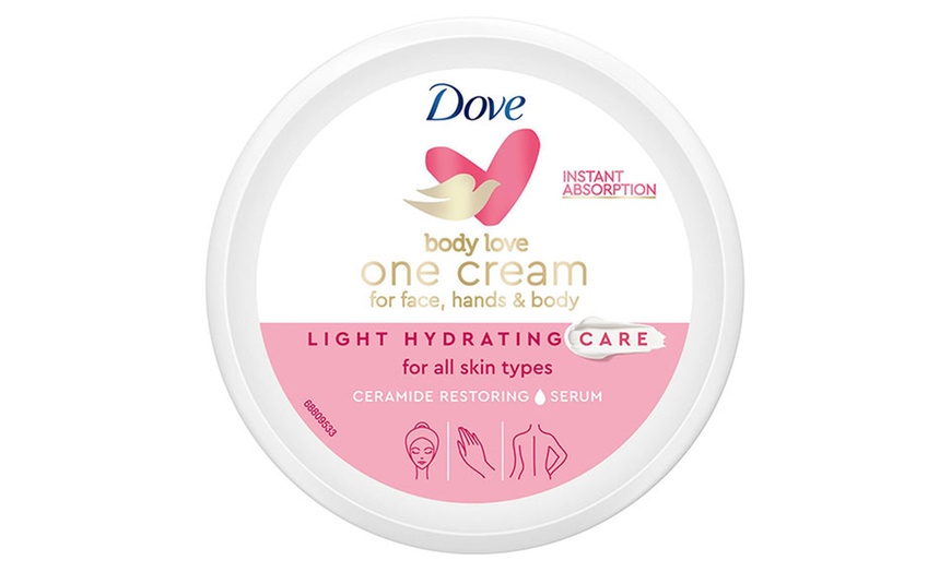 Image 6: Dove 48-Hour Nourishing or Hydrating Care One Cream for Dry Skin 250ml