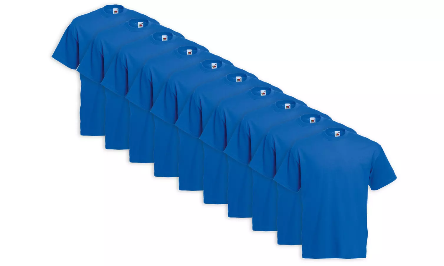 10er-Pack Fruit of the Loom Herren-T-Shirts