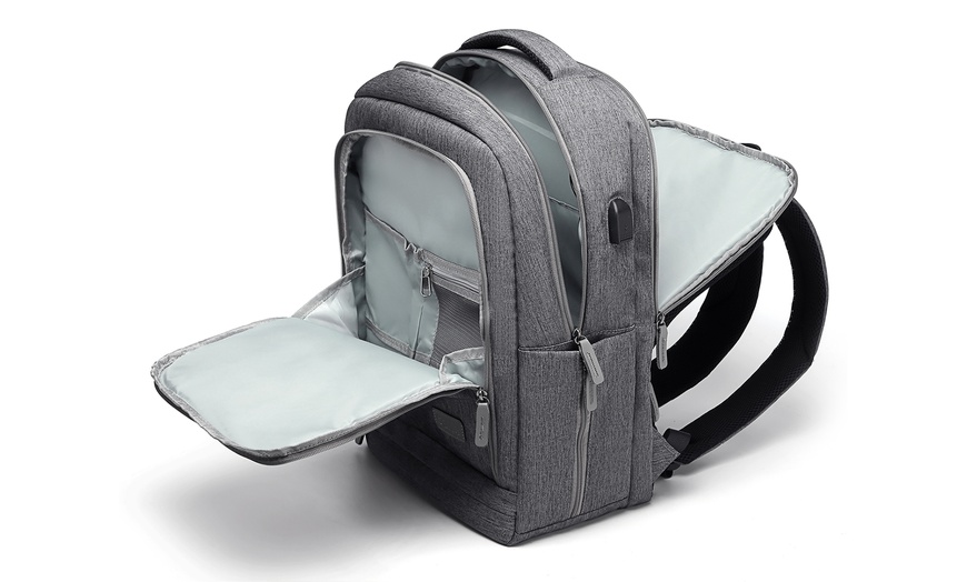 Image 5: Sac à dos multi-compartiments Kono avec port USB