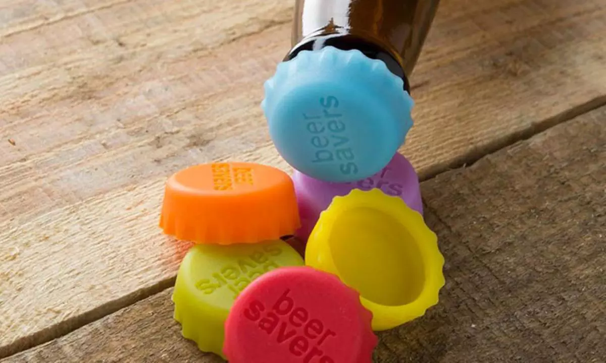 1, 2 ou 4 lots de 6 bouchons pour bouteilles de bière - Primary Image