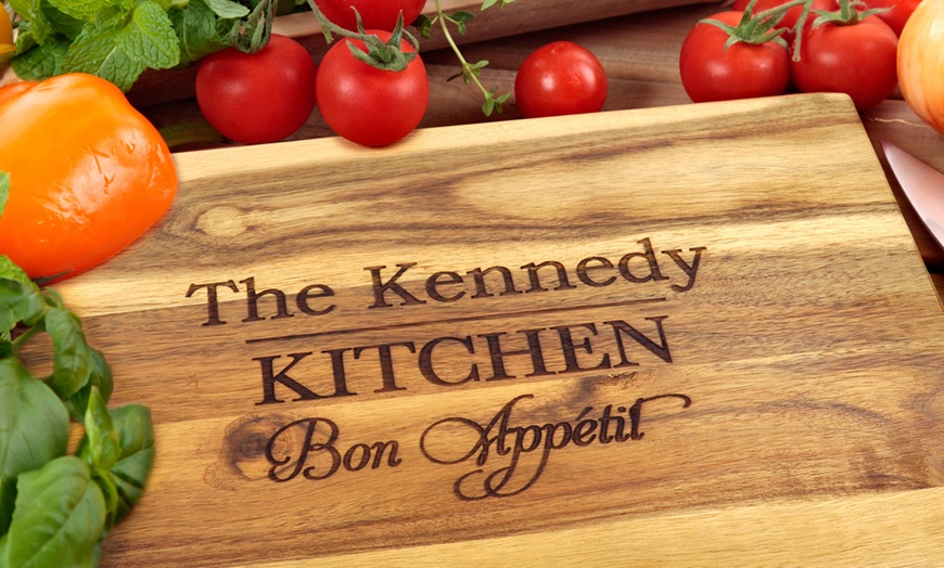 Image 9: Personalised Cutting Board from Photobook Express