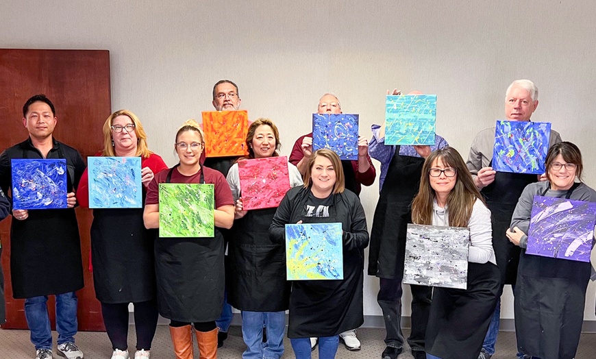 Image 5: Unleash Your Inner Picasso: Sip, Paint, and Party Like Never Before!
