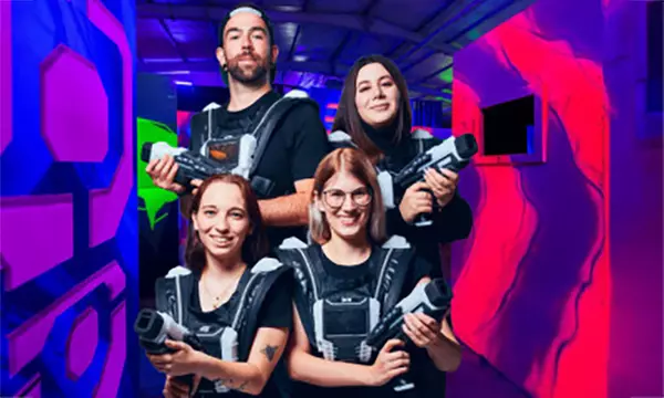 Actionreiches Abenteuer: Bis zu 2 Std. Flatrate LaserTag + Elite-Card