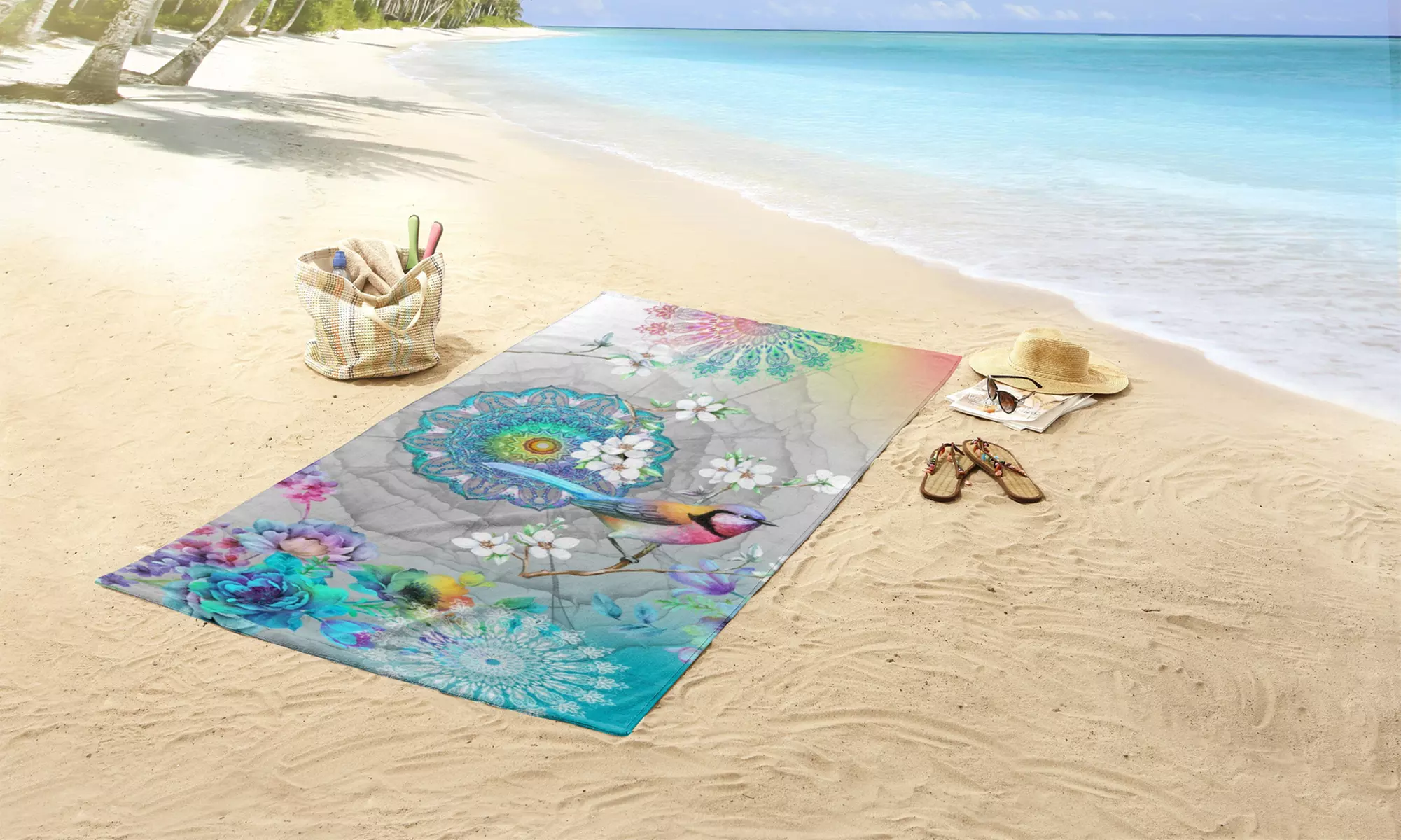 Hip Beach Towel - Primary Image