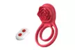 7 Vibrations Male Couple Sex Toy with Rose Clitoral Stimulator - Second Medium