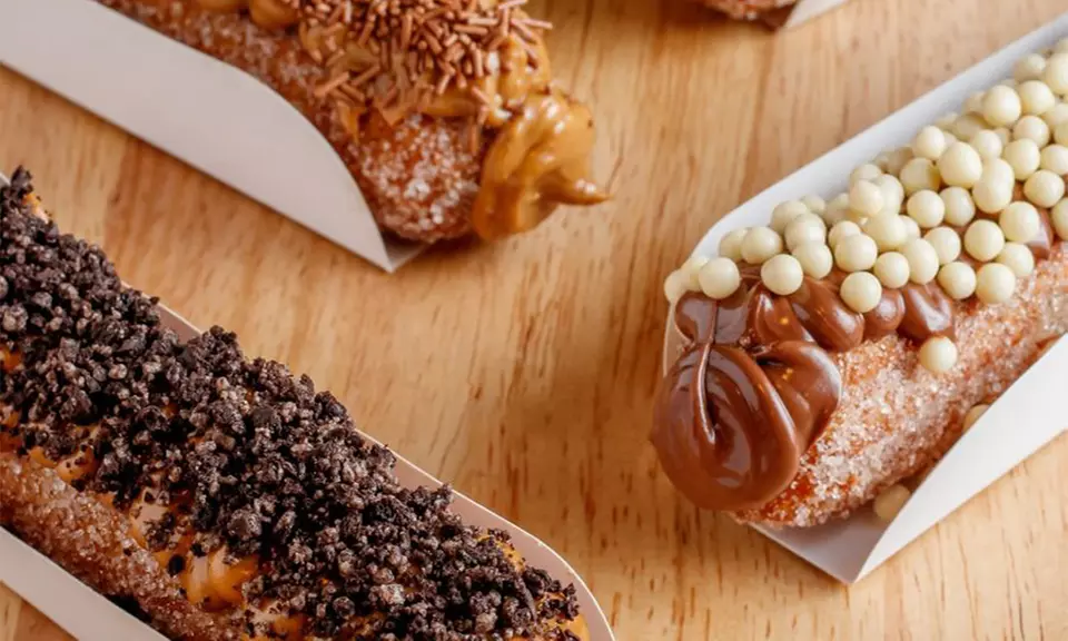 Choice of Special Churros plus a Drink at Churros Do Lulu Coffee Shop