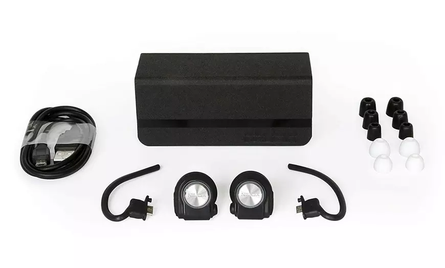 Image 13: Fitnesstracker of -koptelefoon