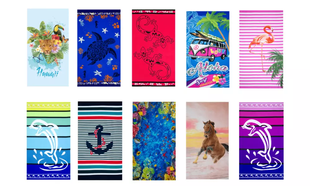 Telo mare morbido in cotone Co.Ingros.Tex