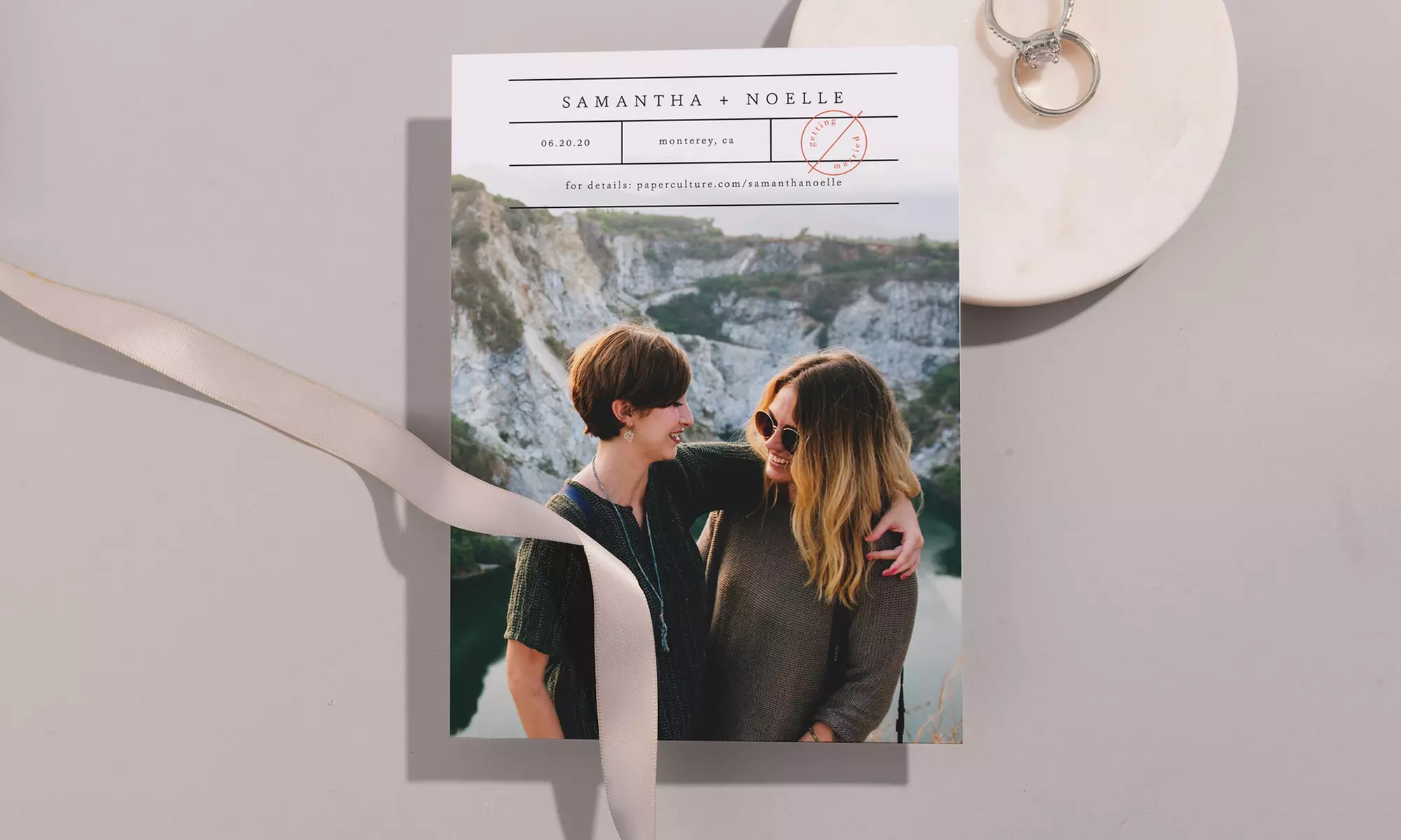 Personalized Save the Date Cards from Paper Culture (Up to 80% Off) - Image 5