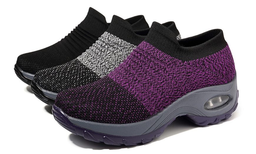 Image 1: Women's Bubble Trainers