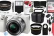 Sony a6000 24.3MP 1080p Digital Camera Bundles with 16–50mm Power Zoom Lens and Accessory Kit - Second Medium